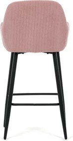 Barová stolička ružová AUB-V4009 PINK6