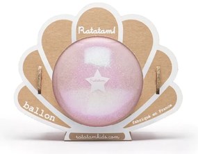 Ratatam Priesvitná detská lopta Lastúra 10cm Rose