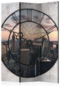 Artgeist Paraván - NYC Time Zone [Room Dividers]