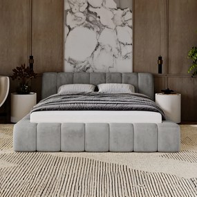 PROXIMA.store - Minimalistická čalúnená posteľ NETTIE ROZMER: 180 x 200 cm, TYP ROŠTU: KOVOVÝ ROŠT
