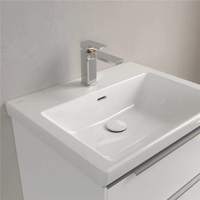 VILLEROY &amp; BOCH Subway 3.0 umývadlo na skrinku s otvorom, s prepadom, 600 x 470 mm, biela alpská, 4A706001