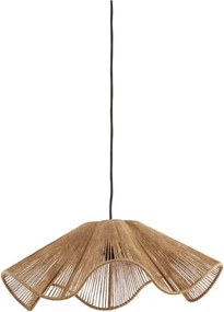 Závesné svietidlo v prírodnej farbe s tienidlom z juty ø 48 cm Fodara – Light &amp; Living