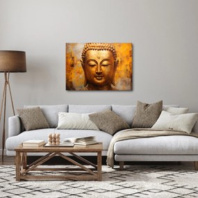 Obraz - Budha, olejomaľba (70x50 cm)