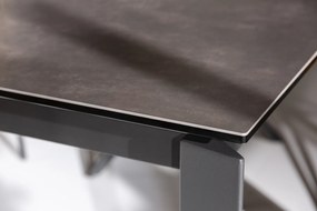 Jedálenský stôl X7 180-240cm keramický antracit