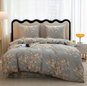 Obliečky z mikrovlákna MISTLEAF sivé Rozmer obliečky: 70 x 80 cm | 140 x 200 cm