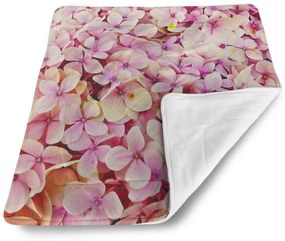 Sablio Deka pre bábätko Ružové kvety - 90x120 cm