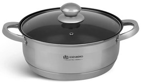 12 kusový set hrncov - striebro