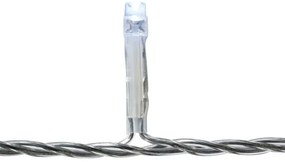 Nedis CLLC360C - LED Vianočný záves 360xLED/7 funkcií 14m IP44 studená biela