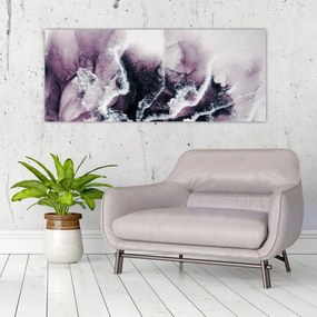 Obraz - Fialový mramor N⁰2 (120x50 cm)