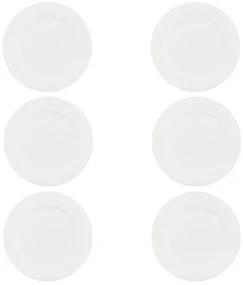Biele porcelánové taniere v súprave 6 ks ø 27 cm Ala – Villa Altachiara