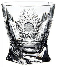 Onte Crystal Bohemia Crystal ručne brúsené poháre na destiláty Quadro 500pk 55 ml 6KS
