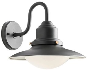 Redo 90093 - Vonkajšia nástenná lampa ELIO 1xE27/42W/230V IP44