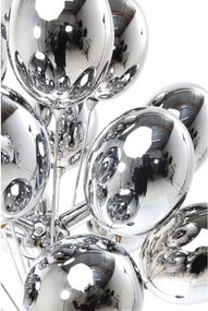 KARE DESIGN Stojaca lampa Silver Balloons