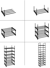 Botník ALVORO čierny
