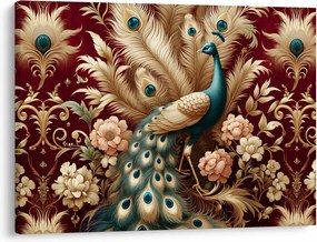 Obraz – Elegantný páv (70x50 cm)