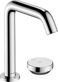 Hansgrohe Tecturis S, dvojotvorová umývadlová batéria 150 CoolStart EcoSmart+ s odtokovou súpravou, chrómová, HAN-73353000