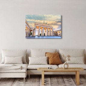 Obraz - Brandenburská brána, Berlín, Nemecko (90x60 cm)