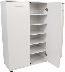 Skrinka na topánky Adre White