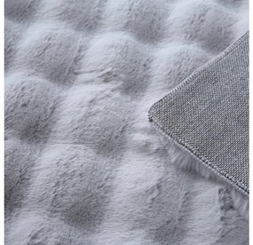 Ayyildiz Kusový koberec AMBIANCE 5110, Strieborná Rozmer koberca: 80 x 150 cm