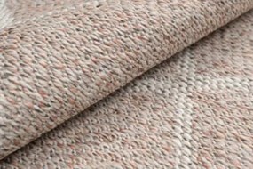 Koberec ARRUBA 4912 ružový kruh