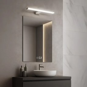 LED Kúpeľňové osvetlenie zrkadla MIRORE LED/8W/230V 40 cm IP44 lesklý chróm