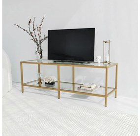 TV stolík Sibade 1 (zlatá) . Vlastná spoľahlivá doprava až k Vám domov. 1095507