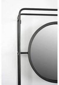 Čierna oceľová predsieňová zostava Duco – White Label