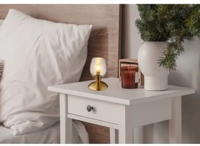 Globo 24007M - Stolná dotyková lampa KUWAITA 1xE14/25W/230V mosadz