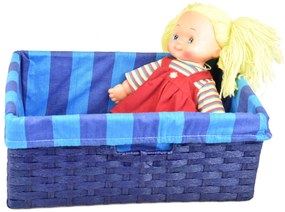 Úložný box modrý Rozmery (cm): 52x33, v. 20