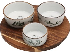 Servírovací set Herbs1, 4 ks