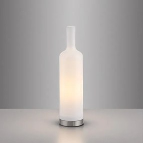 JUST LIGHT. 14006-16 - Stolná lampa BOTTLE 1xE14/25W/230V biela