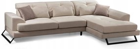 Rohová sedačka Frilana (béžová) (p)