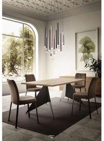 Redo 01-2050 - LED Luster na lanku MADISON 8xLED/4W/230V zlatá