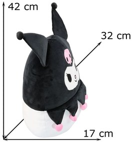 Squish vankúšik Kuromi - 42×32×17 cm