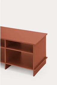 TV stolík v tehlovej farbe 180x50x40 cm Inari – Teulat