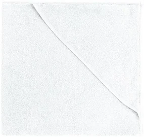 Bellatex Osuška pre bábätká s kapucňou biela, 80 x 80 cm