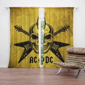 Sablio Záves ACDC Lebka: 2ks 140x250cm