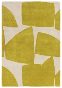 Okrovožltý ručne tkaný koberec z recyklovaných vlákien 200x290 cm Romy – Asiatic Carpets
