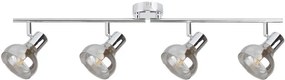 Rabalux HOLLY stropné bodové svietidlo max. 4x40W | E14 | IP20 - chróm