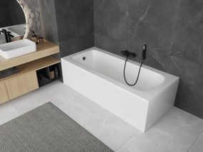 Mexen Vega obdĺžniková vaňa 150 x 70 cm s krytom, biela - 55011507000X