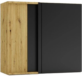 Kuchynská Skrinka Isabel WNP P/L čierna/artisan