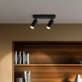 Brilagi - LED RGBW stmievateľné bodové svietidlo SELE DIAMANT 2xGU10/6,5W/230V Wi-Fi čierna