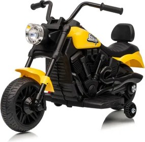 Elektrická motorka STAR žltá