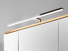Kúpeľňová skrinka Platinum biela / dub