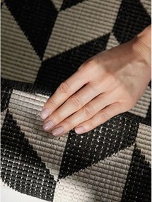 Čierny/krémovobiely vnútorný a vonkajší behúň 80x200 cm Haringey Terrick – Ted Baker