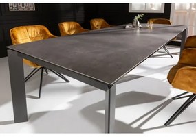 Rozkladací jedálenský stôl 41383 180/240 x 95cm Antracit Ceramik  - Komfort-nábytok