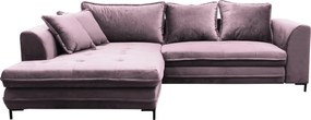 XXXLutz ROHOVÁ SEDAČKA, textil, bobuľová Livetastic - Sedačky - 001574004312
