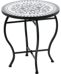 Vonkajší stolík Bistro dekor Mozaika svetlá, 38 x v. 40 cm
