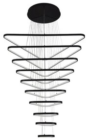 LED Stmievateľný luster na lanku LED/385W/230V 3000-6500K + diaľkové ovládanie