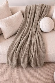 Deka MONTE taupe Rozmer: 200x220 cm